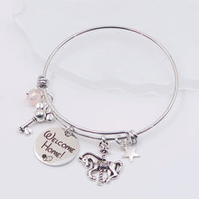 Load image into Gallery viewer, Boardwalk Vacation Club - Welcome Home Bangle Bracelet