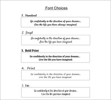 Load image into Gallery viewer, Go confidently in the direction of your dreams... Inspirational Cuff