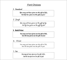 Load image into Gallery viewer, You may not have given me the gift of life, but life has given me the gift of you! Inspirational Cuff