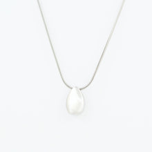 Load image into Gallery viewer, Silver Teardrop Necklace Urn Pendant Necklace
