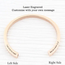 Load image into Gallery viewer, Rose Gold Cremation Urn Bracelet