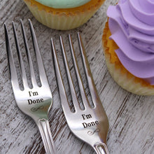 Load image into Gallery viewer, I'm Done Retirement Fork