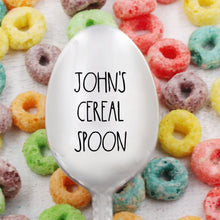 Load image into Gallery viewer, Custom Name Cereal Spoon