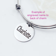 Load image into Gallery viewer, The Second Star To The Right - Flying Boy - Peter Pan Bangle Bracelet