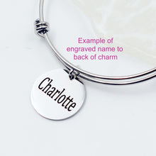 Load image into Gallery viewer, Never Grow Up - Flying Boy - Peter Pan Bangle Bracelet