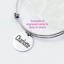 Load image into Gallery viewer, There's No Place Like Home - Red Slipper - Oz Wizard Bangle Bracelet