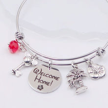 Load image into Gallery viewer, Hawaiian Vacation Club - Welcome Home Bangle Bracelet

