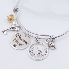 Load image into Gallery viewer, Californian Vacation Club - Welcome Home Bangle Bracelet
