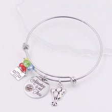 Load image into Gallery viewer, Adventure is out There - Balloon House - Up Bangle Bracelet
