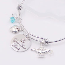 Load image into Gallery viewer, Let Your Heart Decide - Arabian Princess - Jasmine Aladdin Bangle Bracelet
