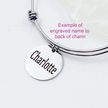 Load image into Gallery viewer, Boardwalk Vacation Club - Welcome Home Bangle Bracelet
